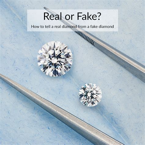 artificial diamonds that look real.